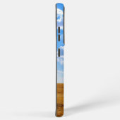 Boom in een geoogst tarweveld samsung galaxy hoesje (Rechterkant)