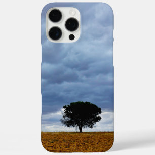 Boom in een leeg veld iPhone 16 pro max hoesje