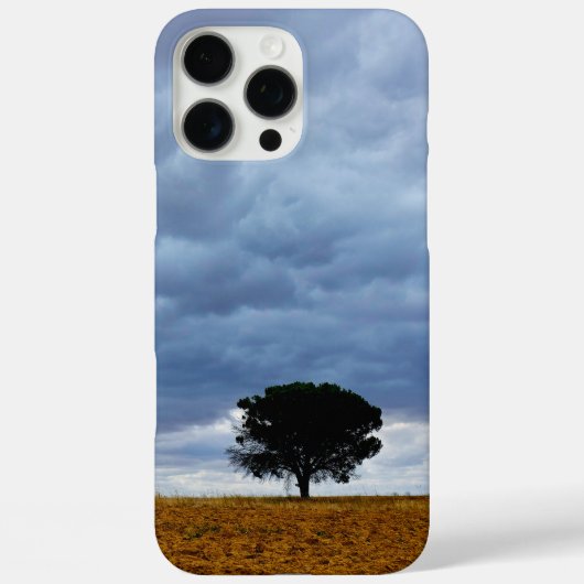 Boom in een leeg veld Case-Mate iPhone case (Achterkant)
