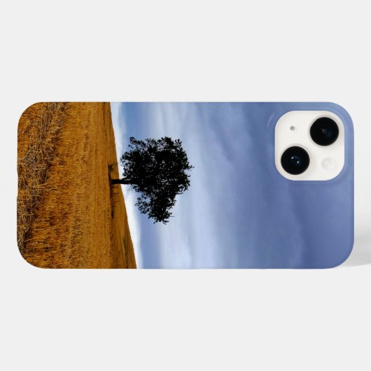 Boom in een tarweveld Case-Mate iPhone case (Achterkant (horizontaal))