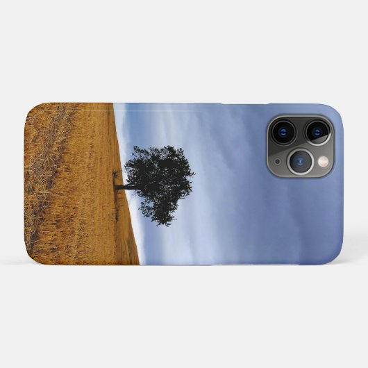Boom in een tarweveld Case-Mate iPhone case (Achterkant (horizontaal))