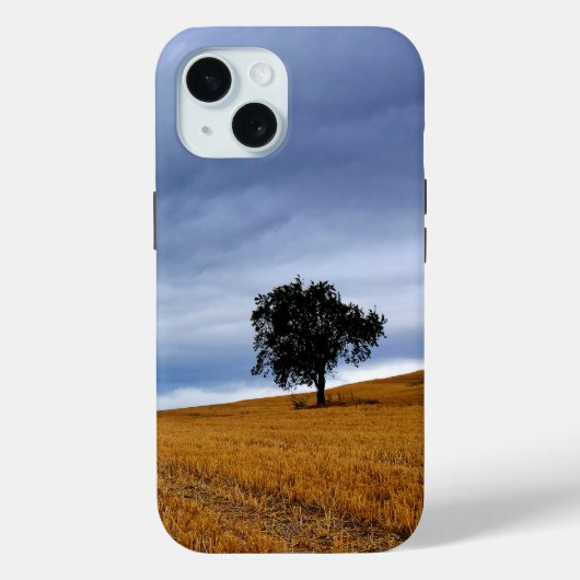 Boom in een tarweveld Case-Mate iPhone case (Achterkant)