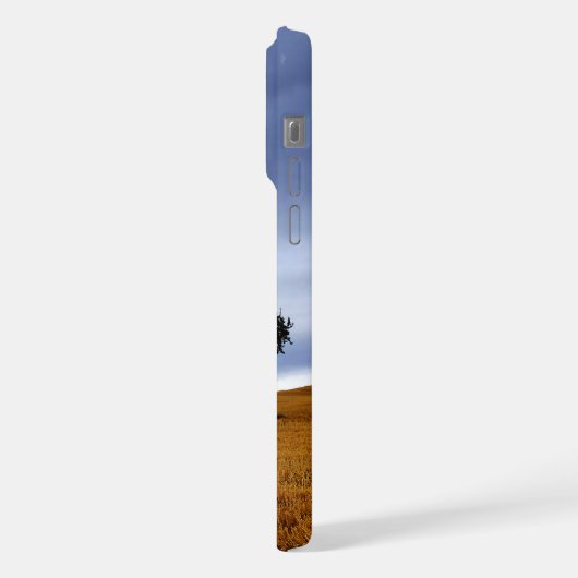 Boom in een tarweveld iPhone hoesje (Linkerkant)