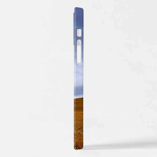 Boom in een tarweveld iPhone hoesje (Linkerkant)