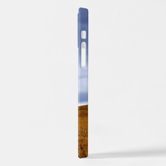 Boom in een tarweveld iPhone hoesje (Linkerkant)