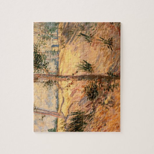 Boom in een veld op een zonnige dag door Vincent v Legpuzzel (Verticaal)