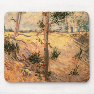 Boom in een veld op een zonnige dag door Vincent v Muismat