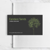 BOOM IN GROEN/GRIJS Visitekaartje