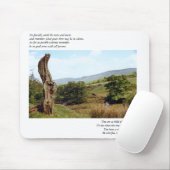 Boom in het district Peak Desiderata Mousepad Muismat (Met muis)