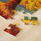 Boom in het najaar legpuzzel (Zijkant)