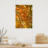 Boom in het najaar poster (Keuken)