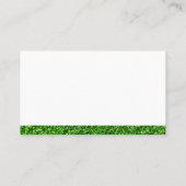 Boom in het veld van gras visitekaartje (Achterkant)