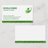 Boom in het veld van gras visitekaartje (Voorkant / Achterkant)