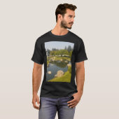 Boom in Japanse tuin T-shirt (Voorkant volledig)