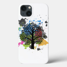 Boom in kleuren iPhone 13 hoesje