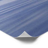 Boom in met sneeuw bedekt landschap poster (Hoek)