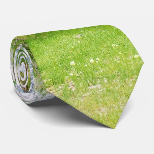 Boom in Natuur Stropdas (Opgerold)