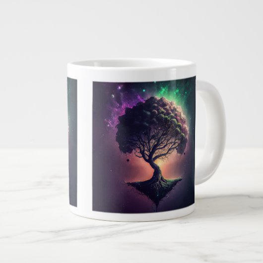 Boom in Space Jumbo-Mok Grote Koffiekop (Voorkant rechts)