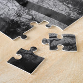 Boom in water, donkere horrorfoto, Bossen Legpuzzel (Zijkant)