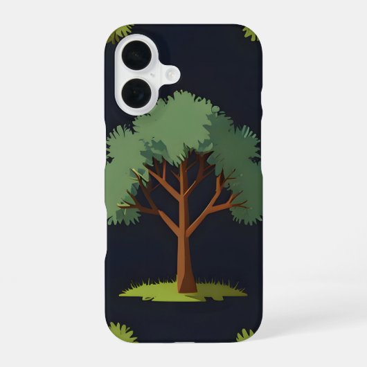 boom iPhone 16 hoesje (Achterkant)
