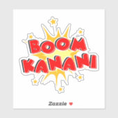 Boom kanani sticker (Vel)