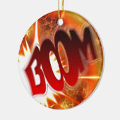 Boom! Keramisch Ornament (Links)