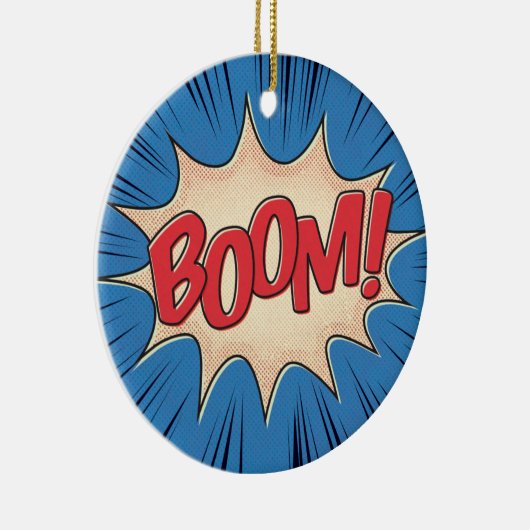 Boom! Keramisch Ornament (Rechts)