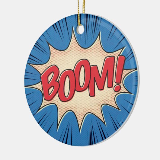 Boom! Keramisch Ornament (Links)