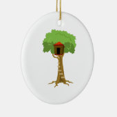 Boom Keramisch Ornament (Rechts)