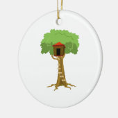 Boom Keramisch Ornament (Links)