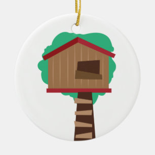Boom Keramisch Ornament