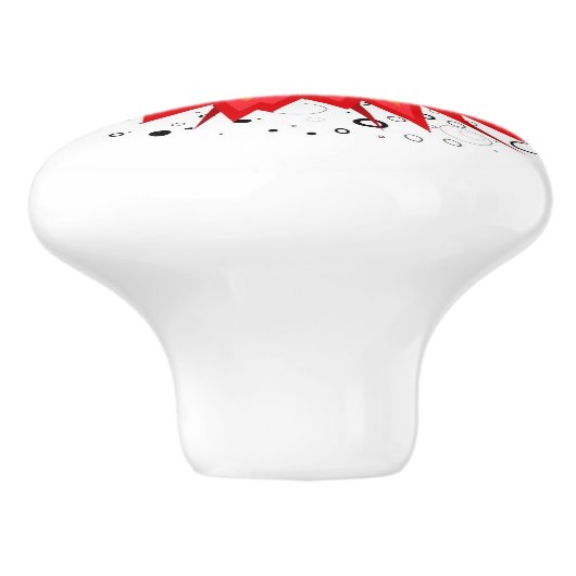 Boom! Keramische Knop (Zijkant)