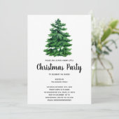 Boom kerstfeestdagen kaart (Staand voorkant)