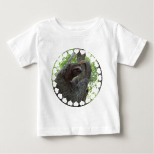 Boom Klimmende Luiaard Baby T-Shirt