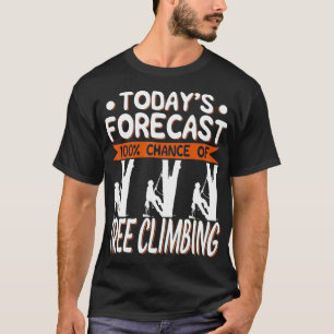 Boom-klimmer - naar verwachting 100 kans op C T-shirt