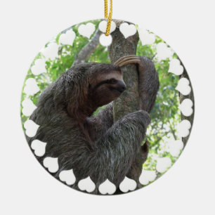 Boom-klimsleufwerende versiering keramisch ornament