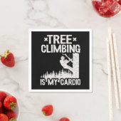 Boom klimt is mijn cardio grappige artiest Gift Tr Servet (Insitu)