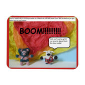 BOOM koelkast magneet (Horizontaal)