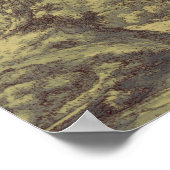 Boom kunst - digitale afdruk gewijzigd poster (Hoek)