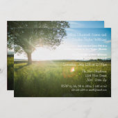 Boom Landscape Foto - Weddenschap Kaart (Voorkant / Achterkant)