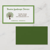 Boom Landscapy Yard Professional Service Visitekaartje (Voorkant / Achterkant)