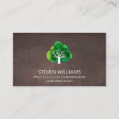 Boom | Landschapsarchitectuur | Bruin Visitekaartje (Achterkant)