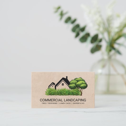 Boom | Landschapsarchitectuur | Huis Visitekaartje (Staand voorkant)