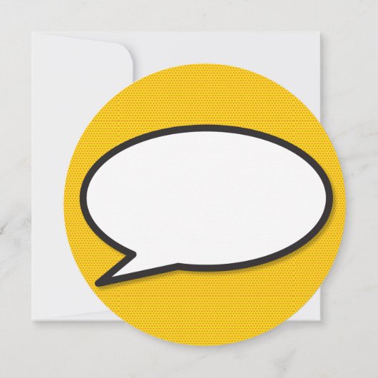 BOOM Leuke Moderne Strip Pop Art Save The Date (Achterkant)