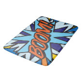BOOM Leuke Retro Stripboek Pop Art Badmat (Gekanteld)