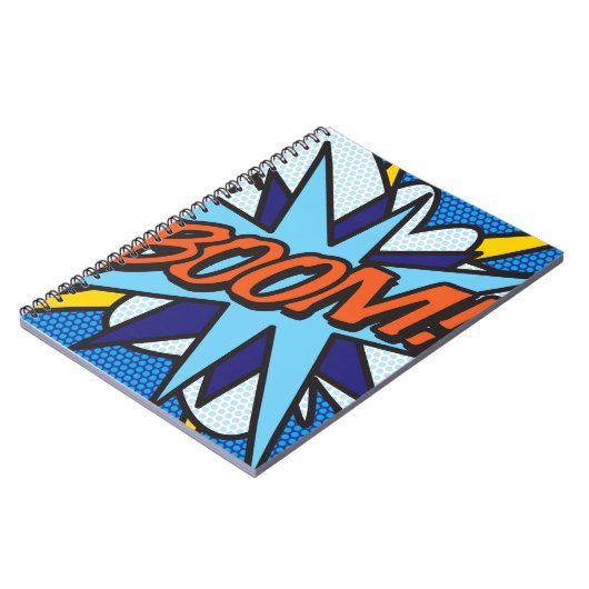 BOOM Leuke Retro Stripboek Pop Art Notitieboek (Linkerzijde)