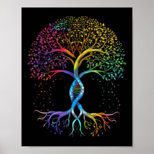 Boom Leven Regenboog Lgbt Cool Gay Pride Vlag Ally Poster