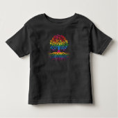 Boom Leven Regenboog LGBT Vlag Gay Pride  Kinder Shirts (Voorkant)