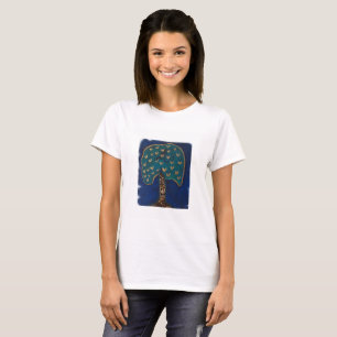 Boom Liefde Kunst Dames Basic T-Shirt