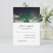 Boom Lights Rustic Romantic Wedding RSVP (Staand voorkant)